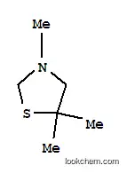 Molecular Structure of 343340-15-8 (Thiazolidine, 3,5,5-trimethyl- (9CI))