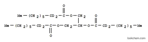 Molecular Structure of 352431-34-6 (GLYCERYL TRI(OCTANOATE-2,2-D2))
