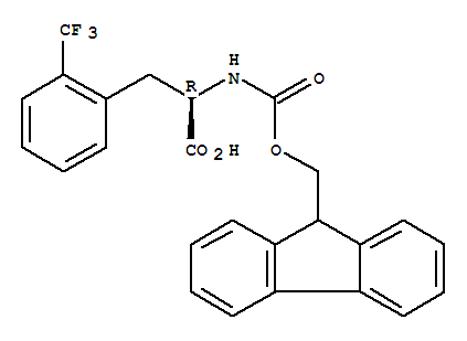 (R)-2-((((9H-Fluoren-9-yl)methoxy)carbonyl)amino)-3-(2-(trifluoromethyl)phenyl)propanoic acid