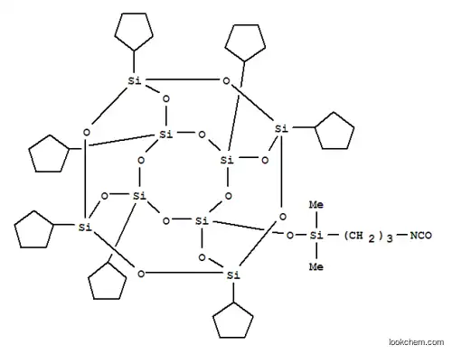 Molecular Structure of 352538-81-9 (PSS-ISOCYANATOPROPYLDIMETHYLSILYLOXY-HE&)