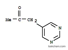 Molecular Structure of 352546-48-6 (2-Propanone,1-(5-pyrimidinyl)-)