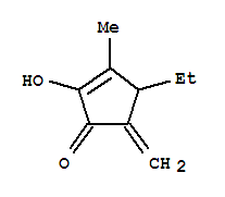 2-CYCLOPENTEN-1-ONE,4-ETHYL-2-HYDROXY-3-METHYL-5-METHYLENE-