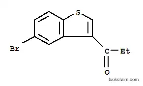 Molecular Structure of 353487-39-5 (3-Propanoyl-5-bromo-benzo[b]thiophene)