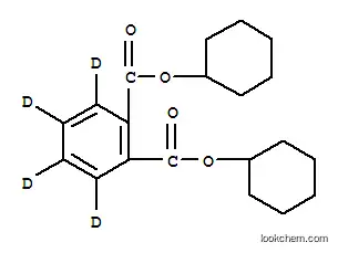 Molecular Structure of 358731-25-6 (DICYCLOHEXYL PHTHALATE-3,4,5,6-D4)