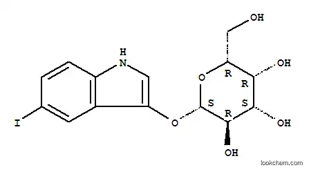 Molecular Structure of 36473-36-6 (5-IODO-3-INDOLYL-BETA -D-GALACTOPYRANOSI)