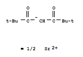 strontium,(Z)-2,2,6,6-tetramethyl-5-oxohept-3-en-3-olate