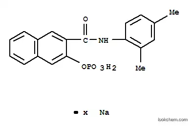 Molecular Structure of 36889-52-8 (NAPHTHOL AS-MX-PHOSPHATE DISODIUM SALT NONAHYDRATE)