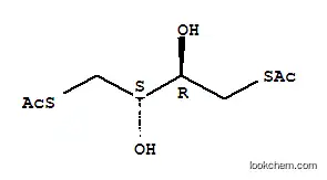Molecular Structure of 37180-64-6 (Ethanethioic acid, S,S-(2,3-dihydroxy-1,4-butanediyl) ester)