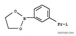 Molecular Structure of 374537-96-9 (3-ISOPROPYLBENZENEBORONIC ACID ETHYLENE GLYCOL ESTER)