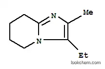 Molecular Structure of 376587-10-9 (Imidazo[1,2-a]pyridine, 3-ethyl-5,6,7,8-tetrahydro-2-methyl- (9CI))