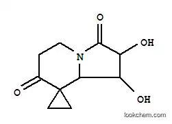 Molecular Structure of 383909-08-8 (Spiro[cyclopropane-1,8(5H)-indolizine]-3,7(2H,6H)-dione, dihydro-1,2-dihydroxy- (9CI))