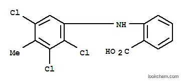 Molecular Structure of 39191-48-5 (Benzoic  acid,  2-[(2,3,5-trichloro-4-methylphenyl)amino]-)