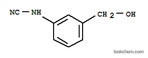 Molecular Structure of 401510-64-3 (Cyanamide, [3-(hydroxymethyl)phenyl]- (9CI))