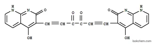 Molecular Structure of 401938-60-1 (1,5-Hexadiene-3,4-dione,1,6-bis(1,2-dihydro-4-hydroxy-2-oxo-1,8-naphthyridin-3-yl)-(9CI))
