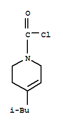 1(2H)-Pyridinecarbonyl chloride, 3,6-dihydro-4-(2-methylpropyl)- (9CI)