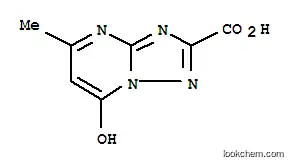 Molecular Structure of 40775-86-8 (7-HYDROXY-5-METHYL-[1,2,4]TRIAZOLO[1,5-A]PYRIMIDINE-2-CARBOXYLIC ACID)