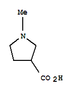 1-methylpyrrolidine-3-carboxylic acid(SALTDATA: FREE)