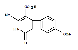 1,4,5,6-TETRAHYDRO-2-METHYL-6-OXO-4-[4-(METHOXY)PHENYL]-3-PYRIDINECARBOXYLIC?ACIDCAS