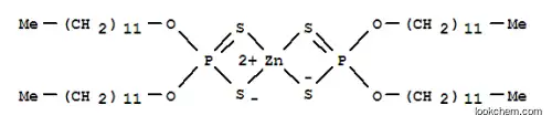 Molecular Structure of 4563-56-8 (bis(O,O-didodecyl phosphorodithioato-S,S)-Zinc)