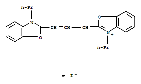 3,3'-DIPROPYLOXACARBOCYANINE IODIDE  CAS NO.53213-79-9