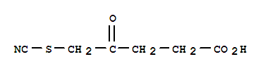 Pentanoic acid,4-oxo-5-thiocyanato- cas  5440-64-2