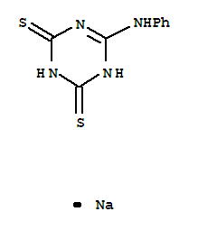 2-Anilino-4,6-dimercapto-s-triazinemonosodiumsalt
