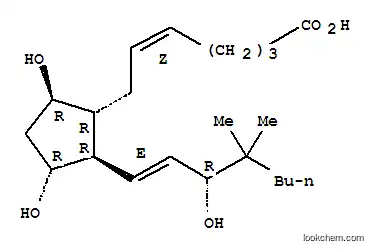 Molecular Structure of 59769-89-0 (16,16-DIMETHYL PROSTAGLANDIN F2BETA)