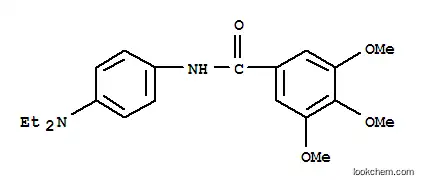 Benzamide,N-[4-(diethylamino)phenyl]-3,4,5-trimethoxy-