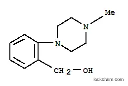 Molecular Structure of 123987-12-2 ([2-(4-Methylpiperazin-1-yl)phenyl]methanol)