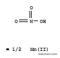 Molecular Structure of 13224-08-3 (Nitric acid, manganese salt)