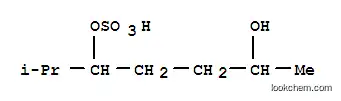Molecular Structure of 134887-81-3 (2,5-Heptanediol,6-methyl-, 5-(hydrogen sulfate))