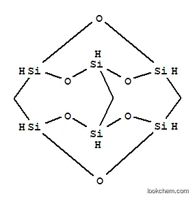 Molecular Structure of 14487-11-7 (2,6,8,12,14,15-Hexaoxa-1,3,5,7,9,11-hexasilatetracyclo[5.5.1.13,11.15,9]pentadecane(8CI,9CI))