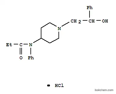 Molecular Structure of 1473-95-6 (β-Hydroxy Fentanyl Hydrochloride)