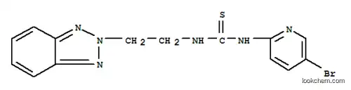 Thiourea,N-[2-(2H-benzotriazol-2-yl)ethyl]-N'-(5-bromo-2-pyridinyl)-
