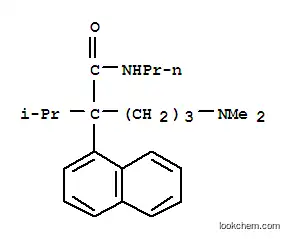 Molecular Structure of 15039-48-2 (α-[3-(Dimethylamino)propyl]-α-isopropyl-N-propyl-1-naphthaleneacetamide)