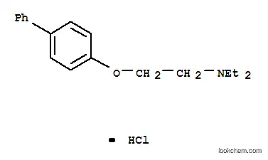 Molecular Structure of 1507-12-6 (2-(biphenyl-4-yloxy)-N,N-diethylethanamine)
