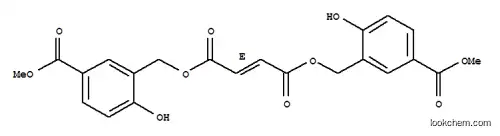 Molecular Structure of 103437-24-7 (bis[2-hydroxy-5-(methoxycarbonyl)benzyl] (2E)-but-2-enedioate)