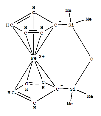 Ferrocene,1,1'-(1,1,3,3-tetramethyl-1,3-disiloxanediyl)- (9CI) cas  1272-10-2