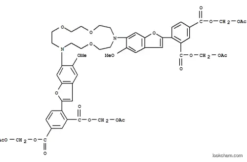 Molecular Structure of 129423-53-6 (SBFI-AM)