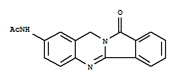 Acetamide,N-(10,12-dihydro-12-oxoisoindolo[1,2-b]quinazolin-8-yl)-