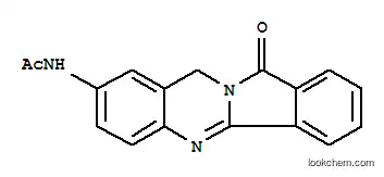 Molecular Structure of 138111-89-4 (Acetamide,N-(10,12-dihydro-12-oxoisoindolo[1,2-b]quinazolin-8-yl)-)