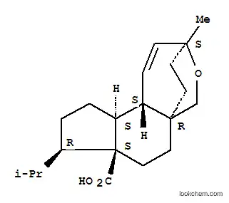 Molecular Structure of 138937-68-5 (5H-3,5a-Ethano-7aH-indeno[5,4-c]oxepin-7a-carboxylicacid, 3,6,7,8,9,10,10a,10b-octahydro-3-methyl-8-(1-methylethyl)-,(3S,5aR,7aS,8R,10aS,10bS)-)