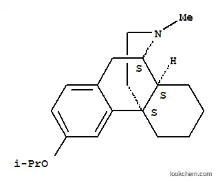 Molecular Structure of 143899-92-7 (Morphinan,17-methyl-3-(1-methylethoxy)-, (9a,13a,14a)- (9CI))