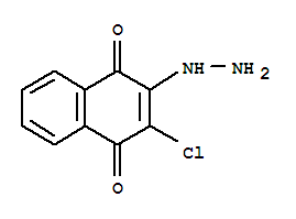 1,4-NAPHTHALENEDIONE,2-CHLORO-3-HYDRAZINO-CAS