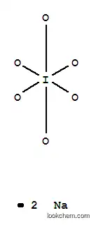 Molecular Structure of 15599-97-0 (Periodic acid (H5IO6),sodium salt (1:2))