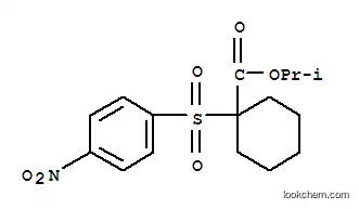 Molecular Structure of 160790-04-5 (propan-2-yl 1-[(4-nitrophenyl)sulfonyl]cyclohexanecarboxylate)