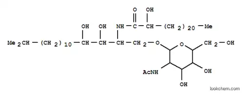 Molecular Structure of 161842-94-0 (Tricosanamide,N-[(1S,2S,3R)-1-[[[2-(acetylamino)-2-deoxy-b-D-glucopyranosyl]oxy]methyl]-2,3-dihydroxy-14-methylpentadecyl]-2-hydroxy-,(2R)- (9CI))