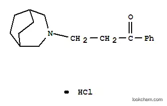 Molecular Structure of 16228-85-6 (3-(3-azabicyclo[3.2.2]non-3-yl)-1-phenylpropan-1-one)