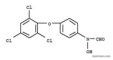 Molecular Structure of 165550-84-5 (N-hydroxy-N-[4-(2,4,6-trichlorophenoxy)phenyl]formamide)