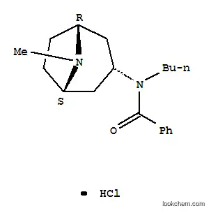endo-N-Butyl-N-(8-methyl-8-azabicyclo(3.2.1)oct-3-yl)benzamide monohydrochloride